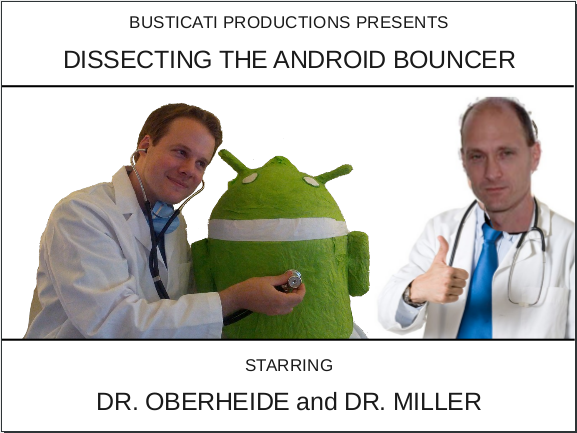 Dissecting the AndroidBouncer